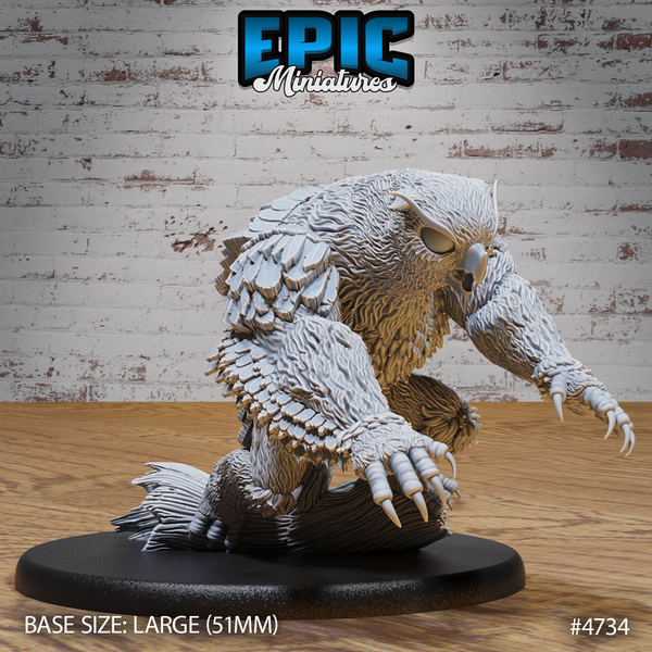 Fabled Owl Bear 3D-printed model