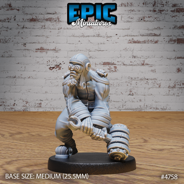 Airship Pilot 3D-printed model
