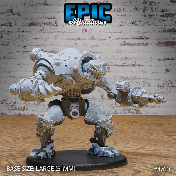 Battle Automaton 3D-printed model
