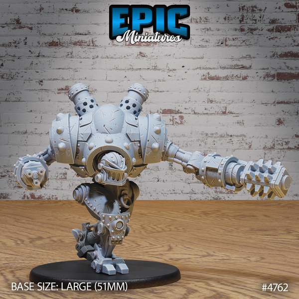 Battle Automaton 3D-printed model
