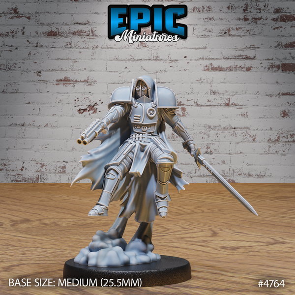 Jetpack Headhunter 3D-printed model