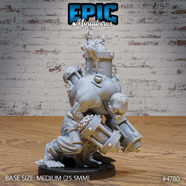 Steam Servant 3D-printed model