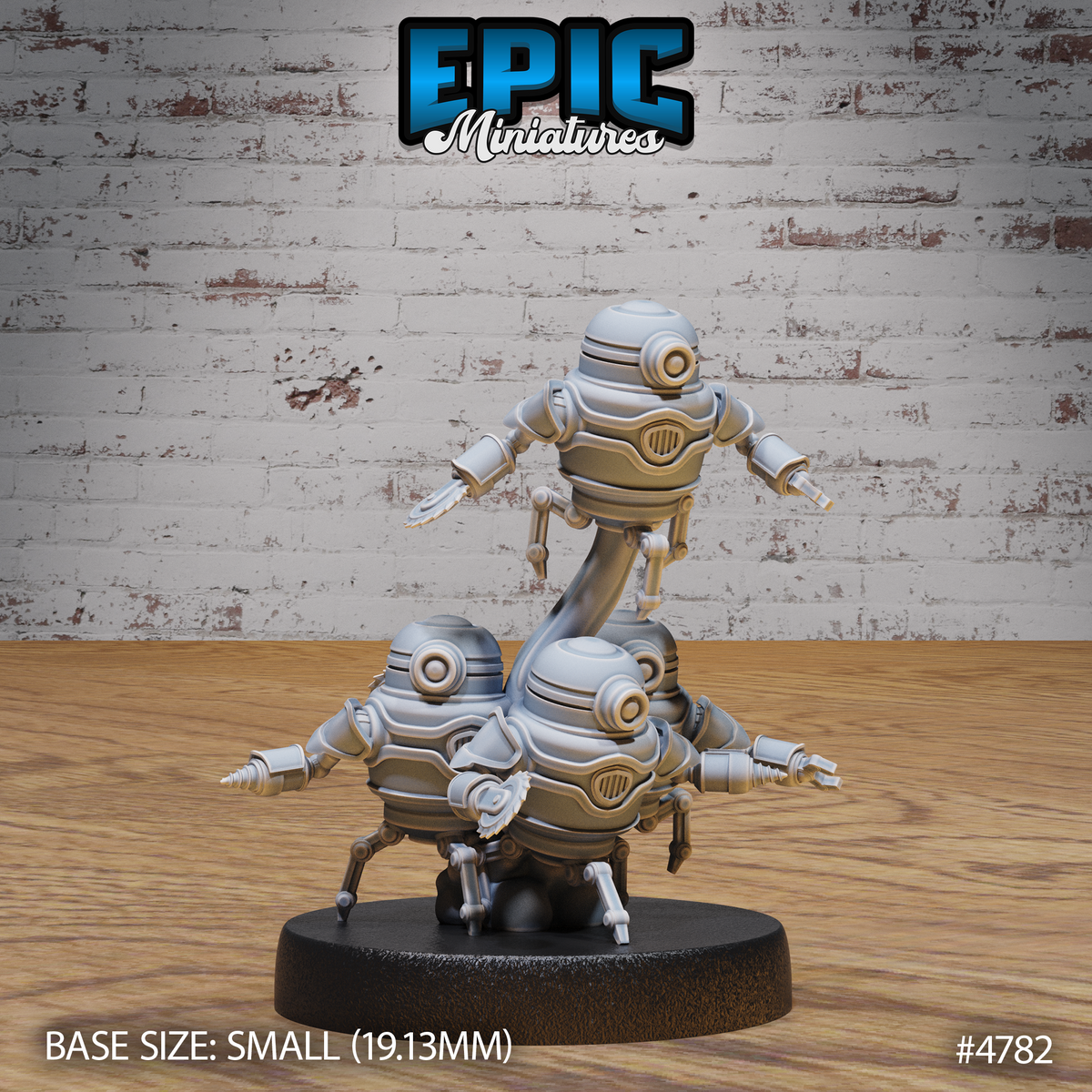 Automaton Swarm 3D-printed model