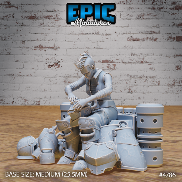 Exosuit Artificer 3D-printed model