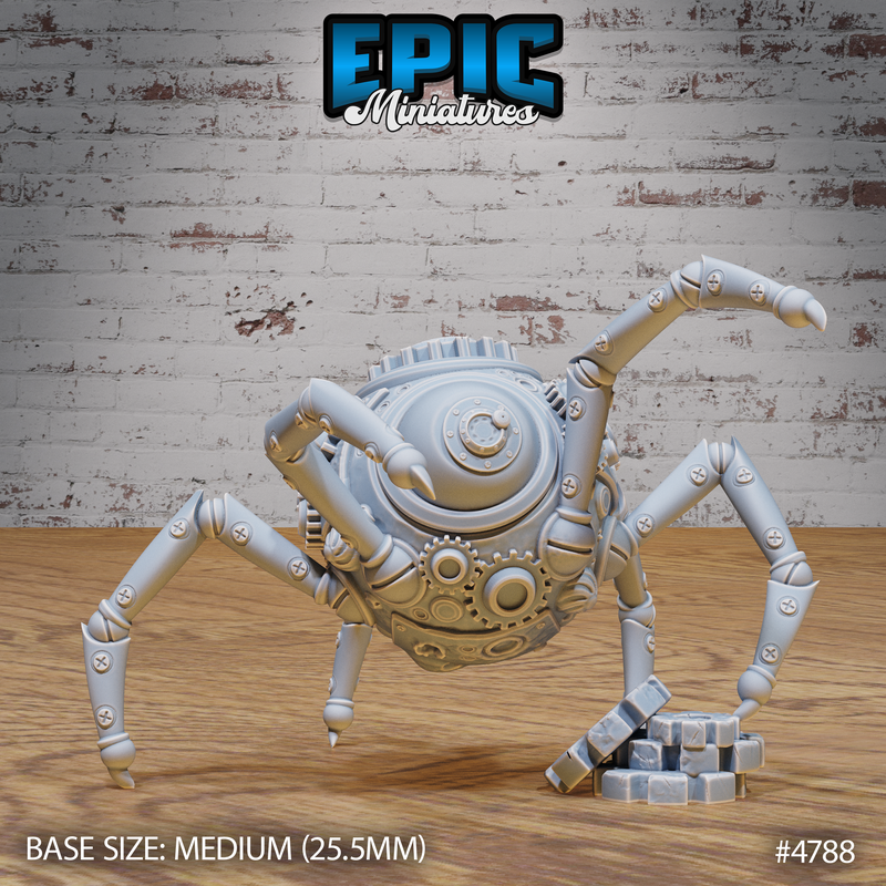 Clockwork Mono Drone 3D-printed model