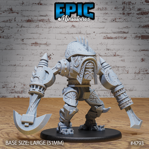 Destruction Automaton 3D-printed model