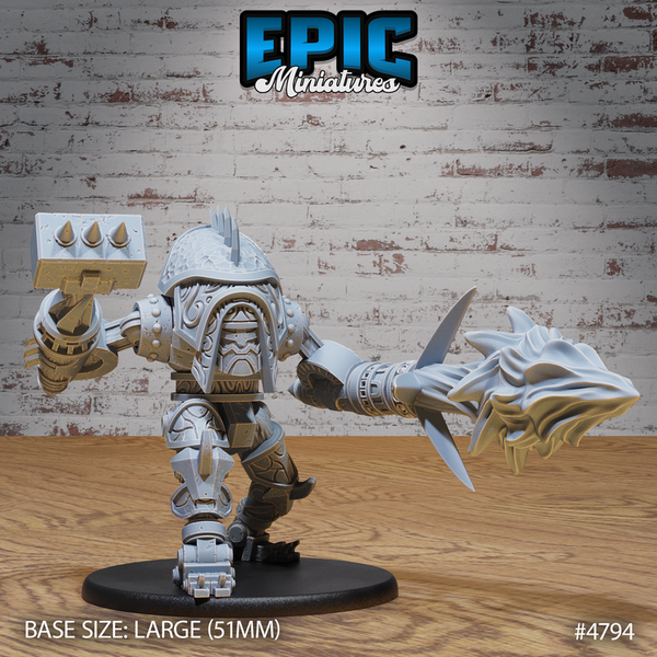 Destruction Automaton 3D-printed model