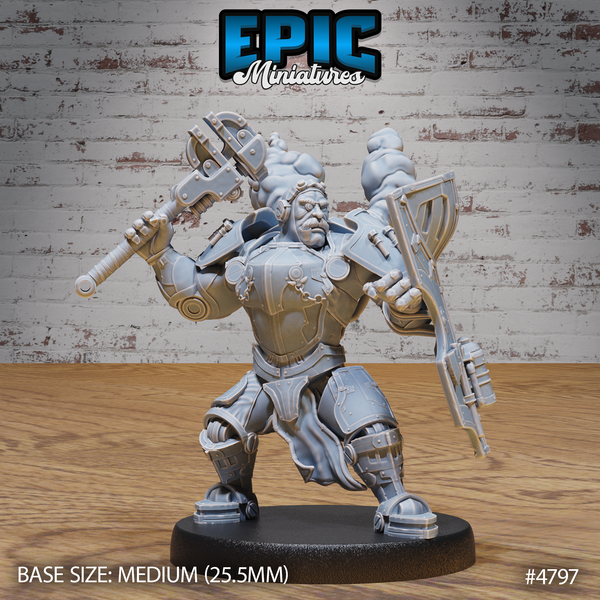 Tinkerer Knight 3D-printed model