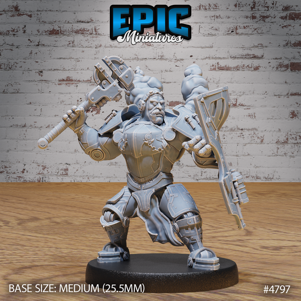 Tinkerer Knight 3D-printed model