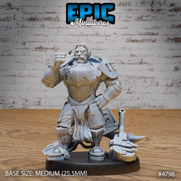 Tinkerer Knight 3D-printed model