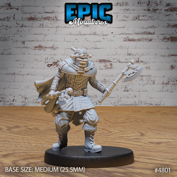 Iron Mind Warrior 3D-printed model