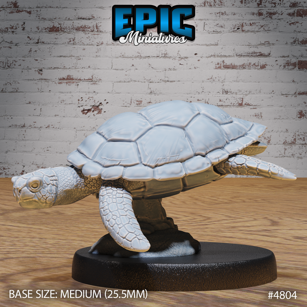 Sea Turtle 3D-printed model