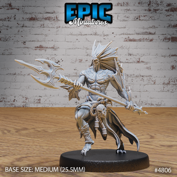 Atlantean Merfork 3D-printed model