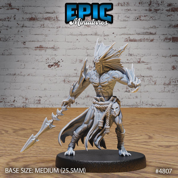 Atlantean Merfork 3D-printed model