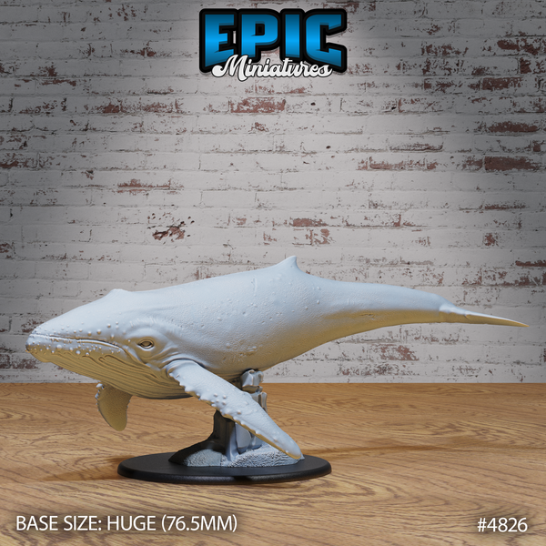 Humpback Whale 3D-printed model