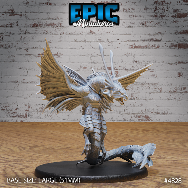 Ocean Wyvern 3D-printed model
