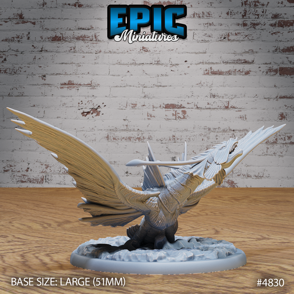 Ocean Wyvern 3D-printed model