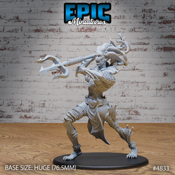 Sea Titan Tethys 3D-printed model