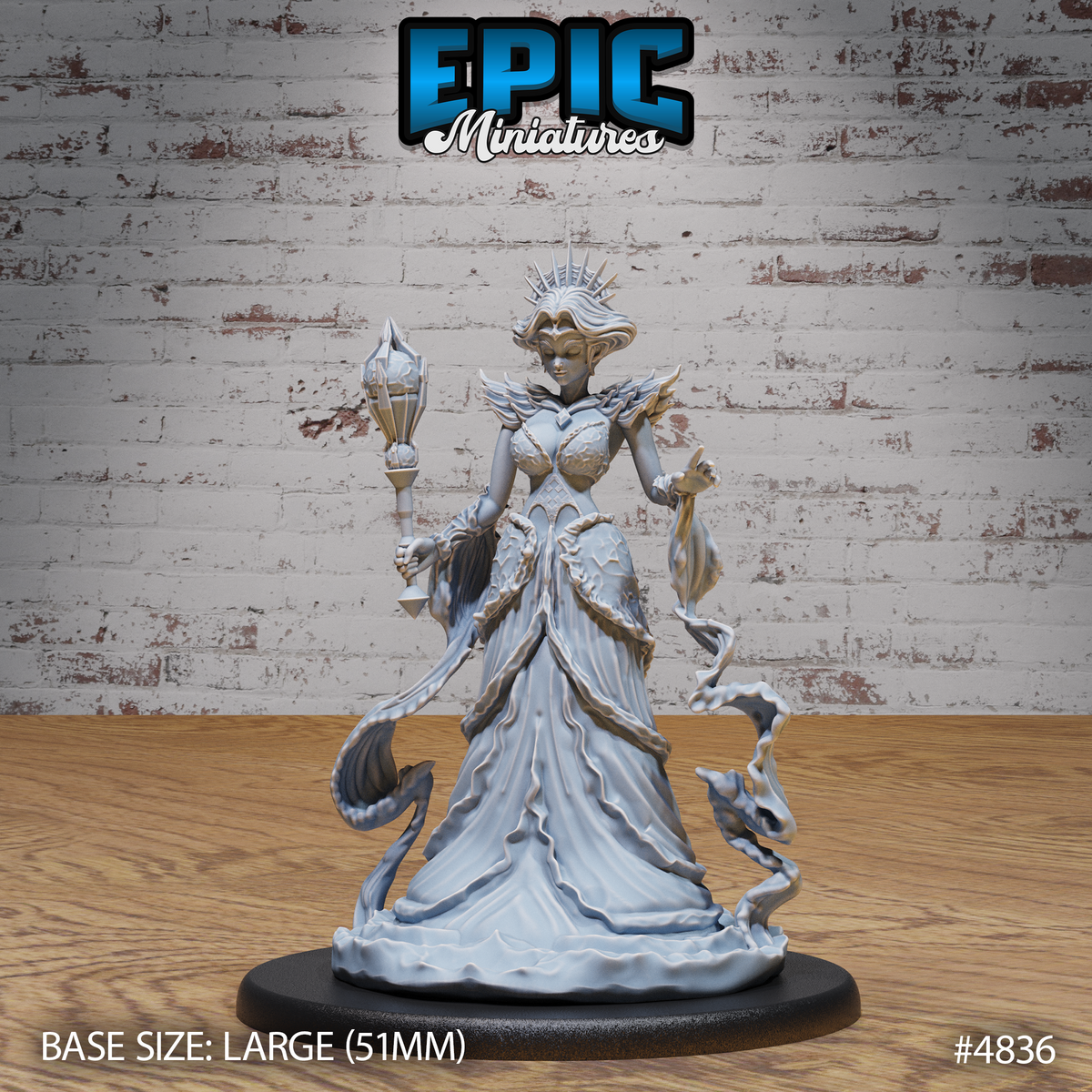 Undine Princess 3D-printed model
