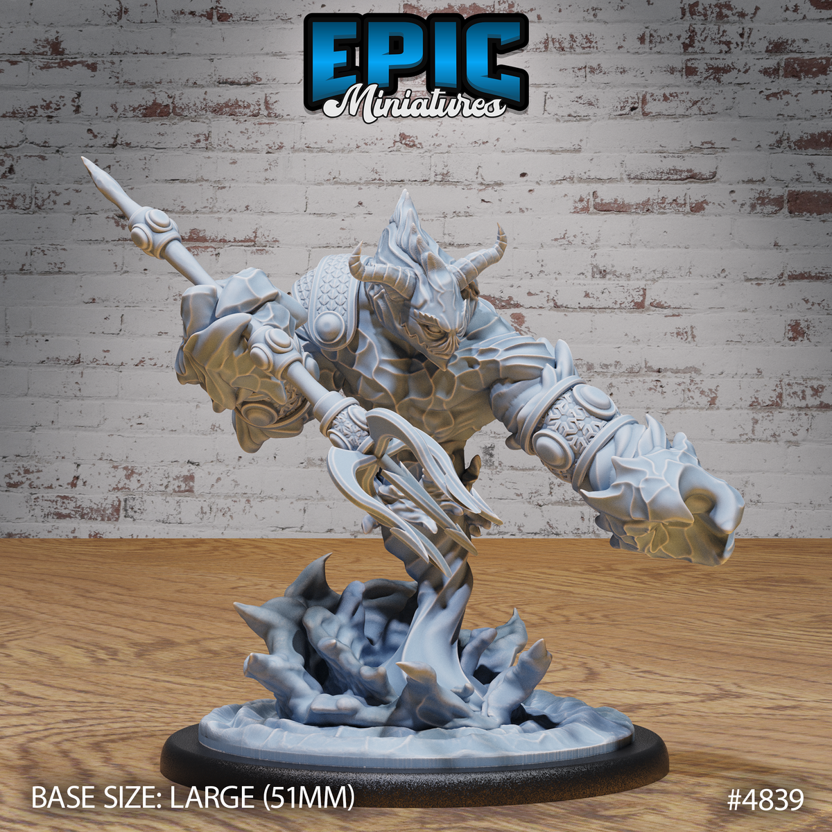 Water Elemental Guard 3D-printed model