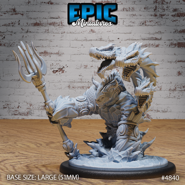 Water Elemental Guard 3D-printed model