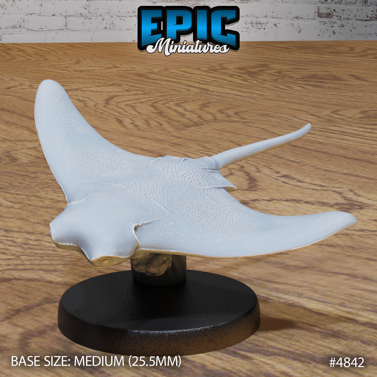 Stringray 3D-printed model