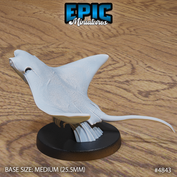 Stringray 3D-printed model