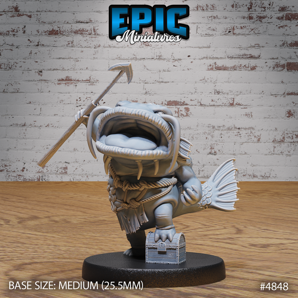 Catfish Folk 3D-printed model