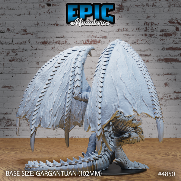 Inferno Dragon 3D-printed model