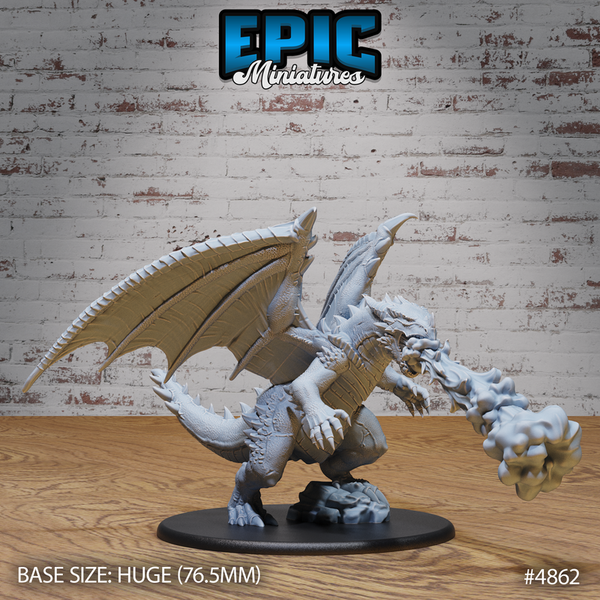 Bipedal Dragon 3D-printed model