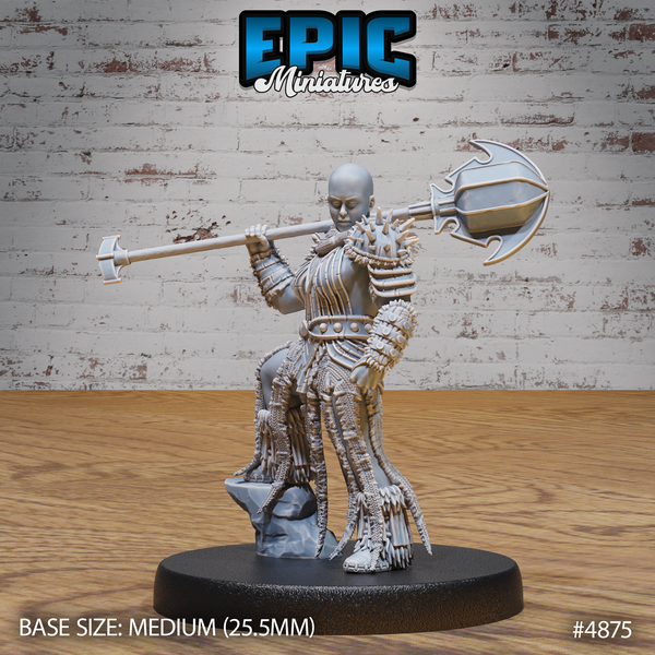 Bald Dwarf Female 3D-printed model