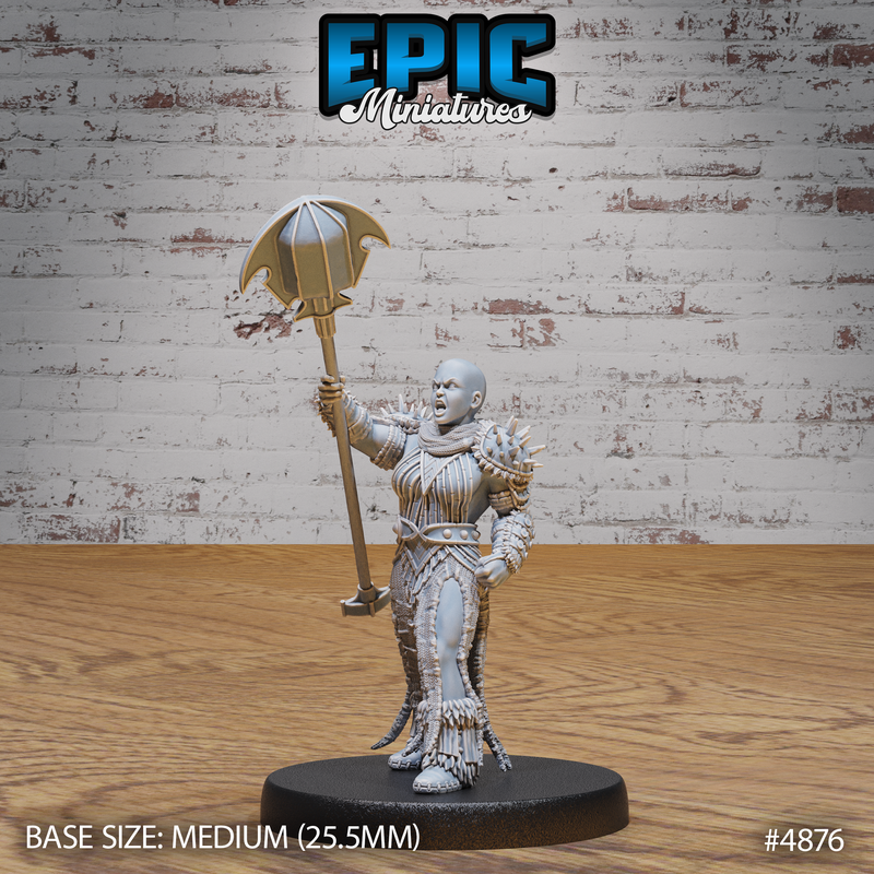 Bald Dwarf Female 3D-printed model