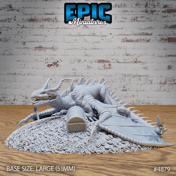 Classic Dragon 3D-printed model