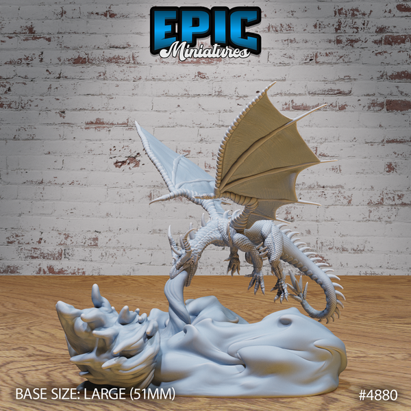 Classic Dragon 3D-printed model