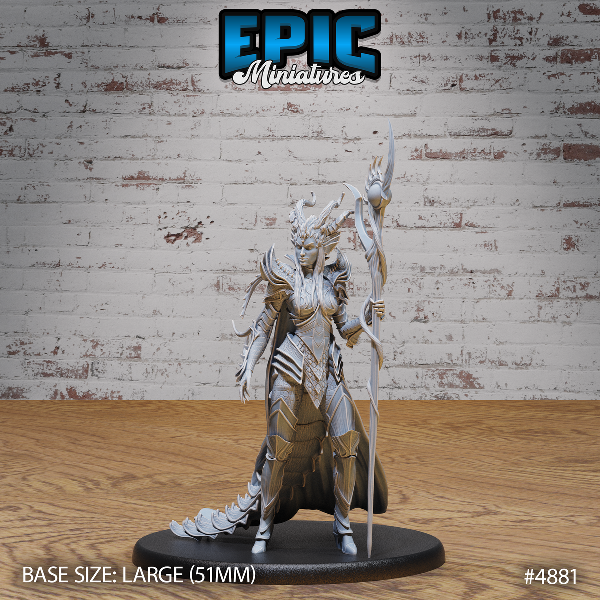 Queen Tiamat Avatar 3D-printed model