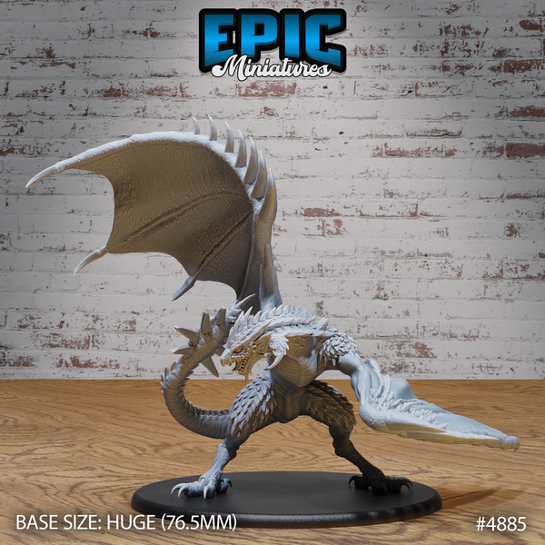 Demise Wyvern 3D-printed model