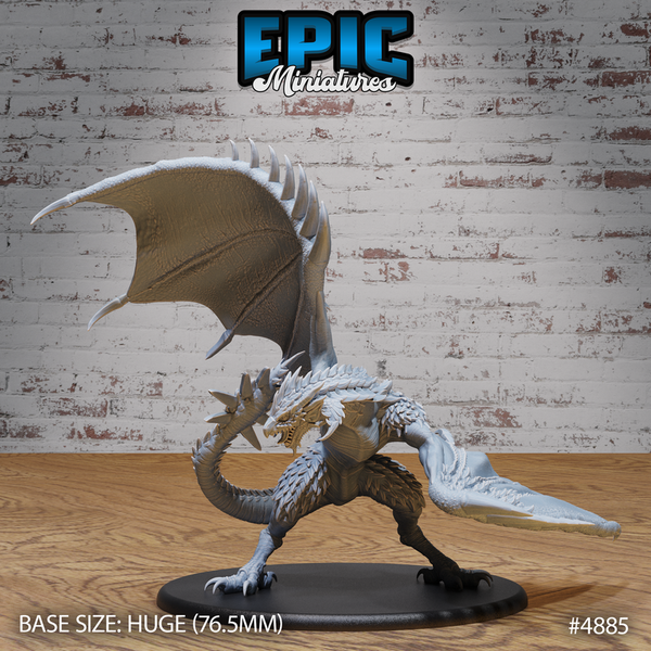 Demise Wyvern 3D-printed model