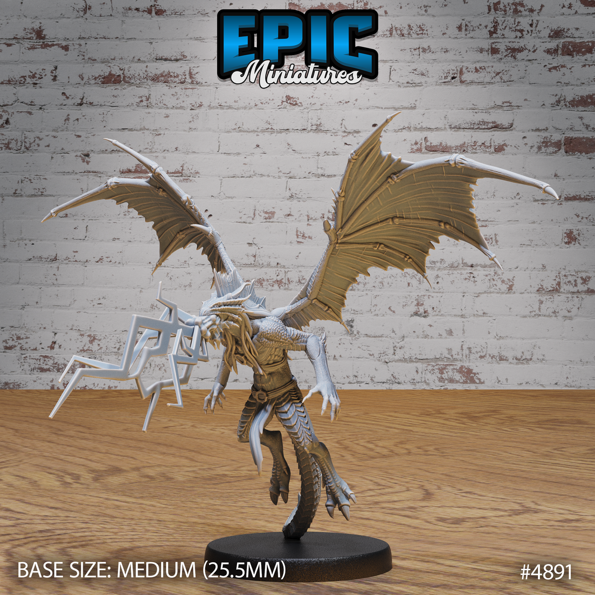 Draconic Demon Broze 3D-printed model