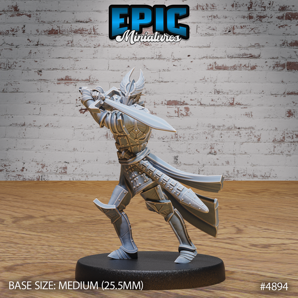 Platinum Paladin 3D-printed model