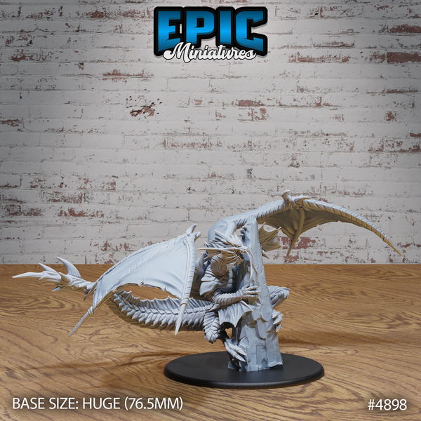 Platinum Dragon 3D-printed model