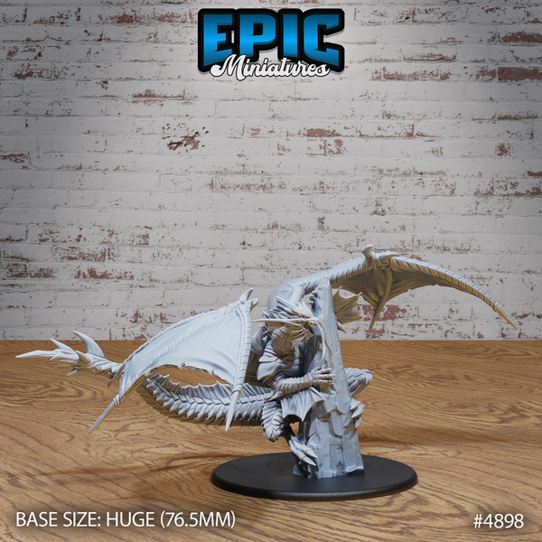 Platinum Dragon 3D-printed model