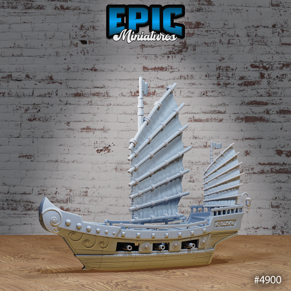 Eastern Ships 3D-printed model