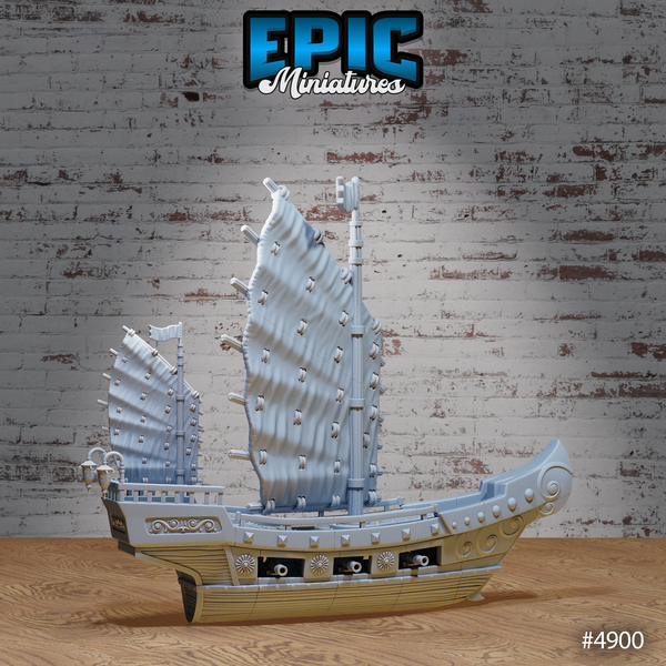 Eastern Ships 3D-printed model