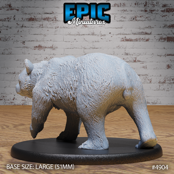 Panda Bear 3D-printed model
