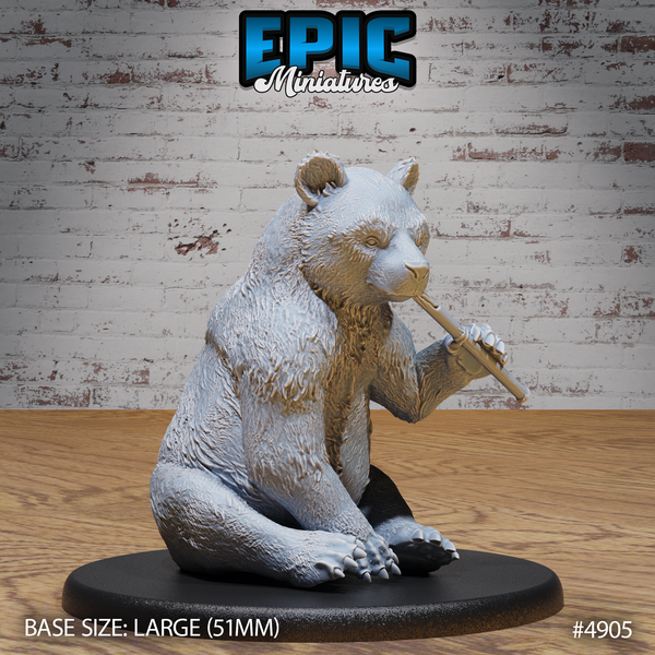 Panda Bear 3D-printed model