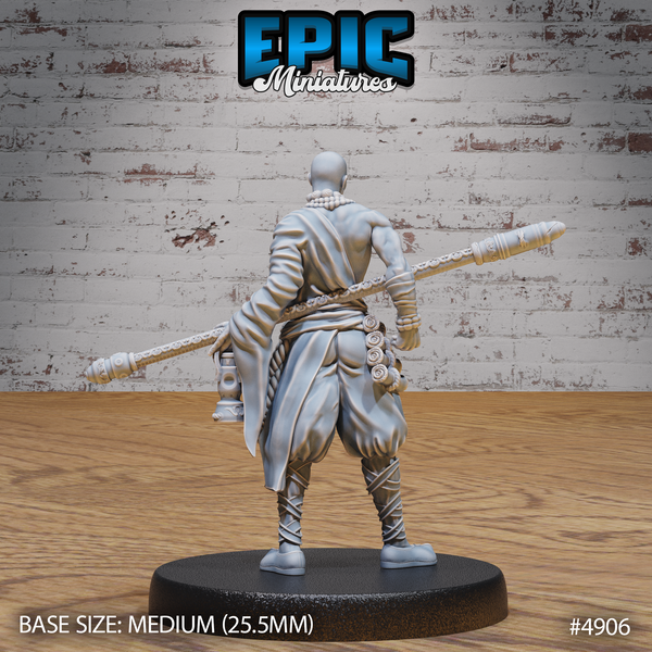 Shaolin Monk 3D-printed model