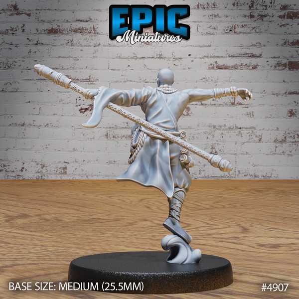 Shaolin Monk 3D-printed model