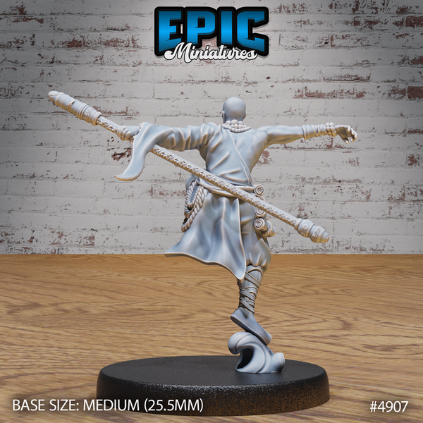 Shaolin Monk 3D-printed model