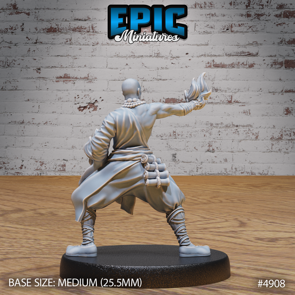 Shaolin Monk 3D-printed model