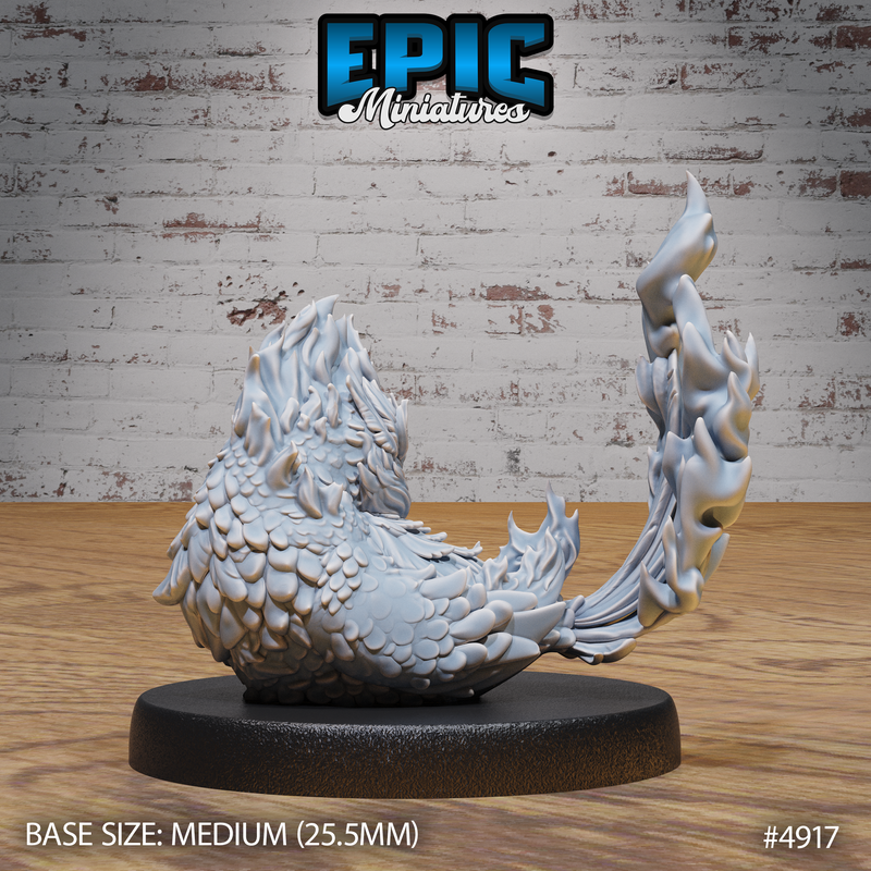Phoenix Hatchling 3D-printed model